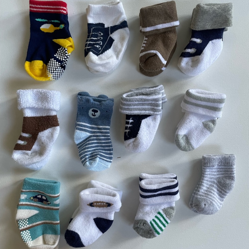 Lot of 10 pair baby socks